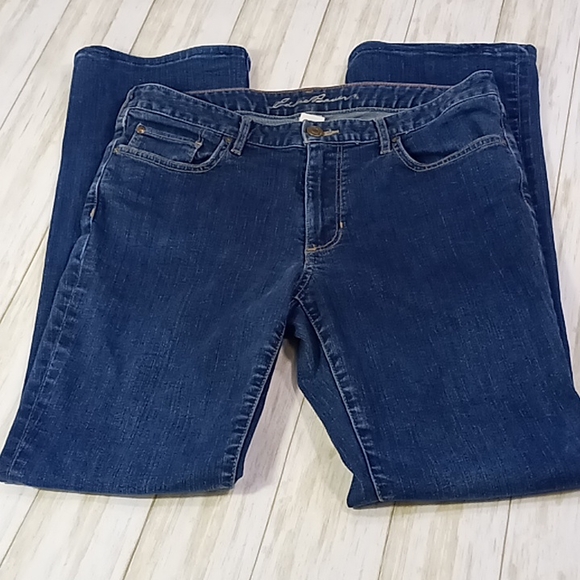 Eddie Bauer Mid-Rise Bootcut Blue Jeans Size 12 - Picture 6 of 16